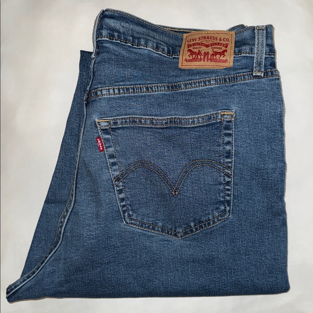 Levi’s Button Up Straight Leg Jeans